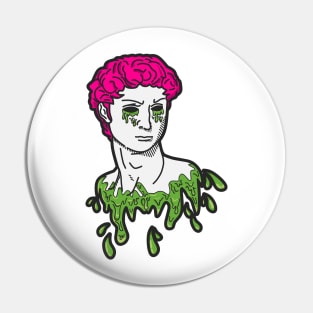 Slime David Statue Pin