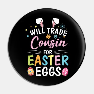 Star Flower Bunny Will Trade Cousin For Easter Eggs Happy Me Pin