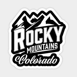 Rocky Mountains Magnet