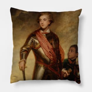 Charles Stanhope, 3rd Earl of Harrington by Joshua Reynolds Pillow