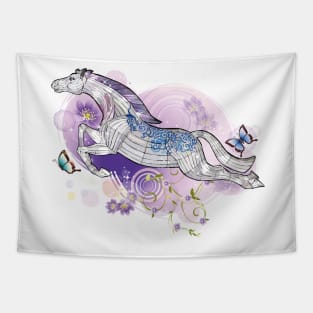 Chinese horse Tapestry