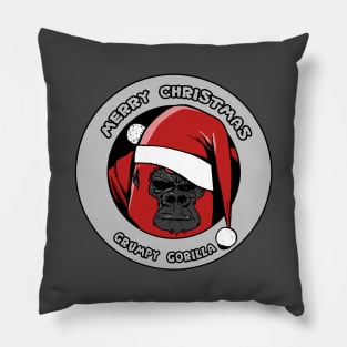 Gorilla Christmas Pillow