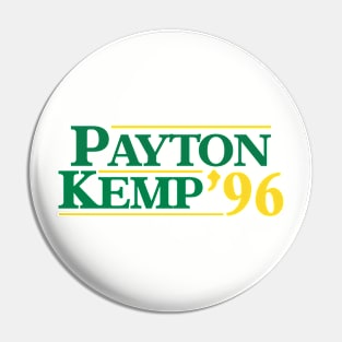 Payton/Kemp '96 Pin