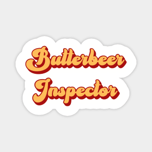 Butterbeer Inspector Magnet