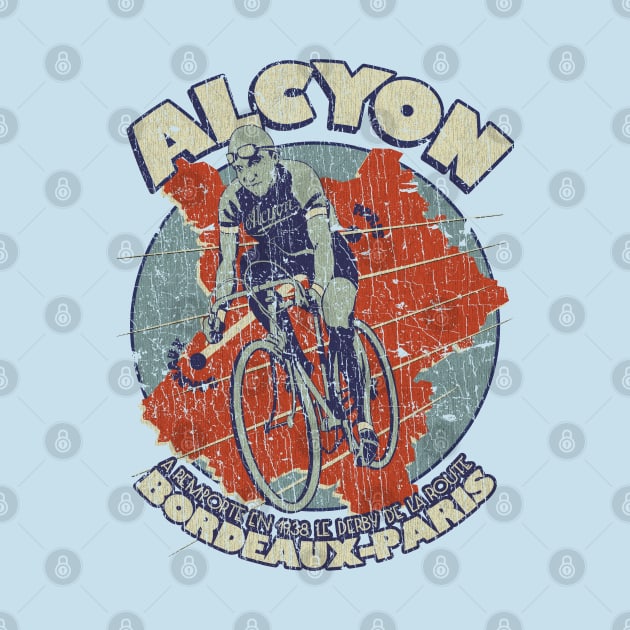 Alcyon Bordeaux-Paris Cycle Race 1938 by JCD666