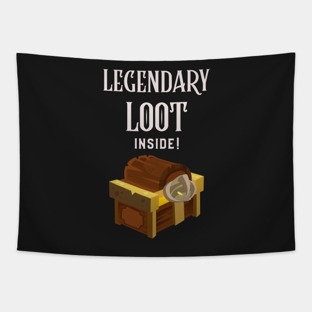 Legendary Loot Inside Tapestry by RareLoot19