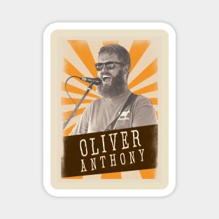 Vintage Aesthetic Oliver Anthony Magnet