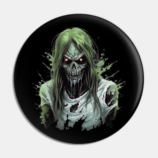 Creepy Zombie 3 Pin