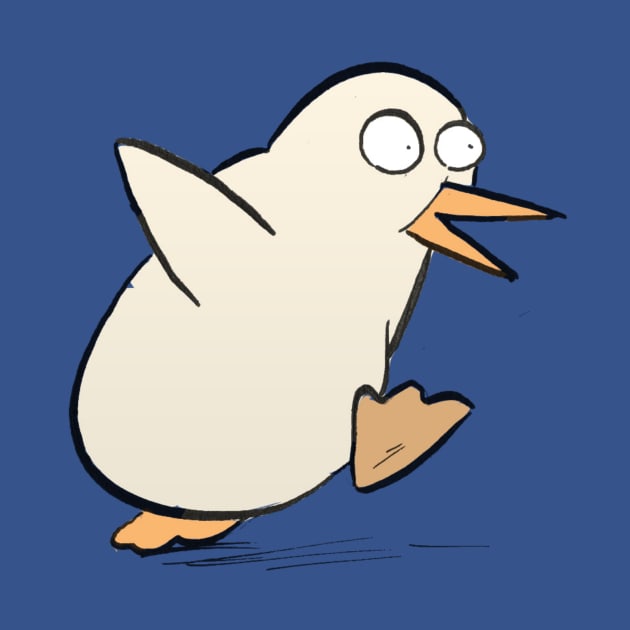 Naked Penguin by cartoonistnate