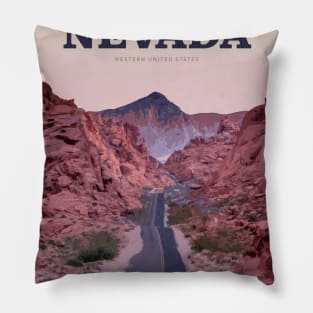 Visit Nevada Pillow