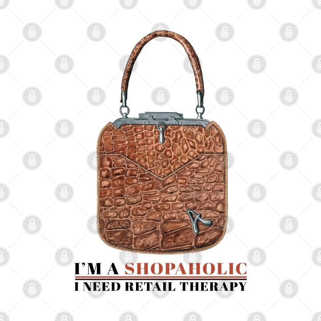 I'm a Shopaholic by KewaleeTee