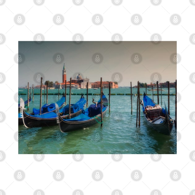 Gondolas in Venice by Photomisak72