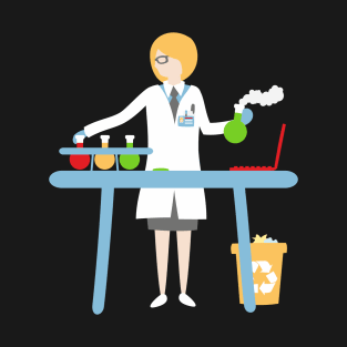 Scientist at work T-Shirt