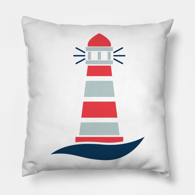 Lighthouse Pillow by SWON Design