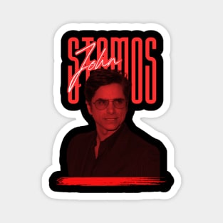 John stamos///original retro Magnet