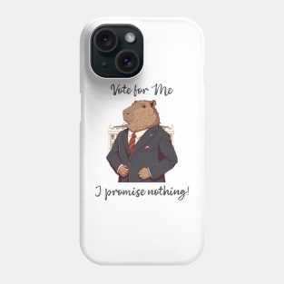 Capybara President. Election Phone Case