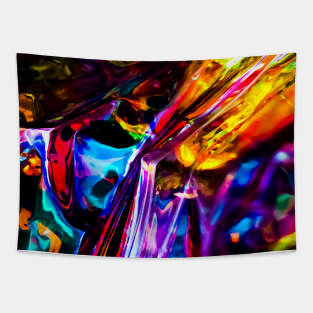 Colorful Flowing Ocean Tapestry