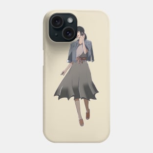 Beautiful asian women Phone Case