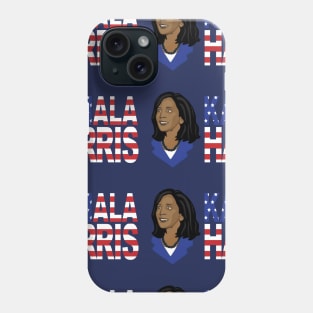 Kamala Harris Blue Phone Case