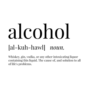 Alcohol Definition T-Shirt