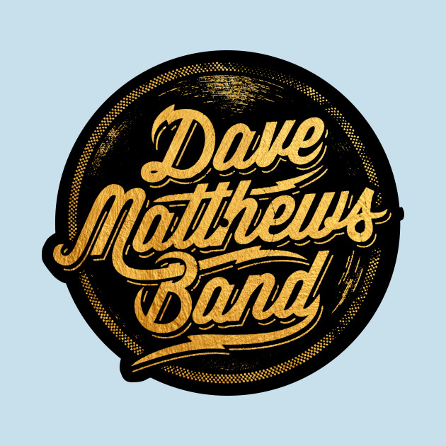 Discover Dave Matthews Logo Circle Gold - Dave Matthews - T-Shirt