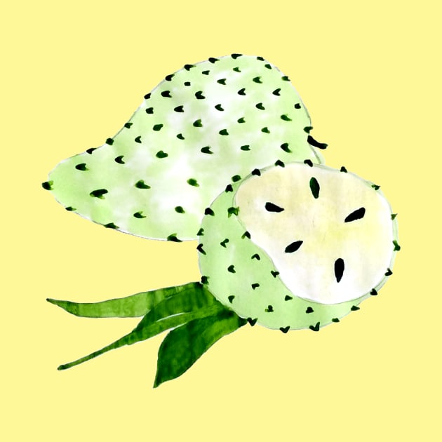 Tropical Soursop - Singapore Series by littleoddforest