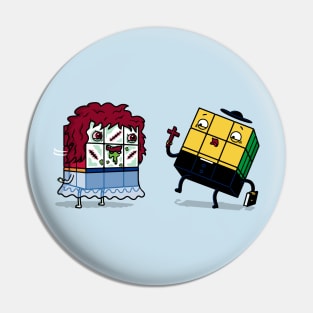 Possessed Cube! Pin