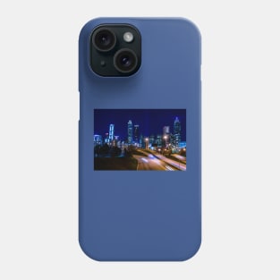 Atlanta Skyline at Night Phone Case