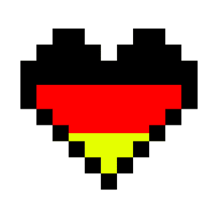 German heart T-Shirt