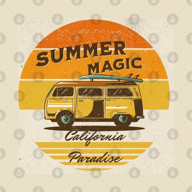 SUMMER MAGIC, CALIFORNIA PARADISE by Imaginate