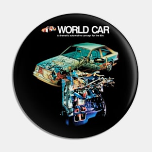 WORLD CAR Pin