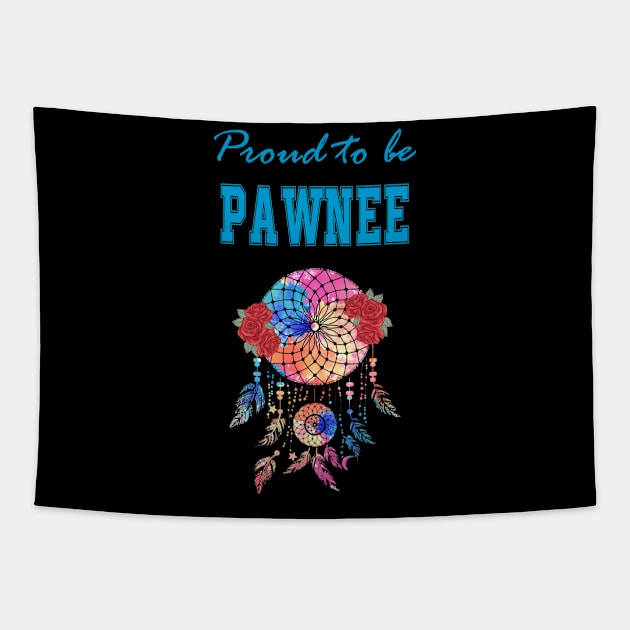 Native American Pawnee  Dreamcatcher 47 Tapestry by Morris Felders Jr