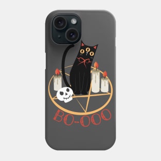 Black Cat and Pentacle Phone Case