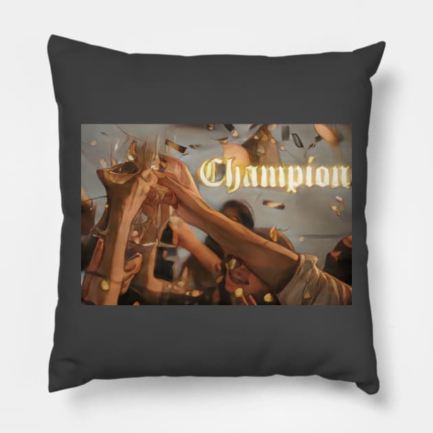 Champagne Pillow by stekul