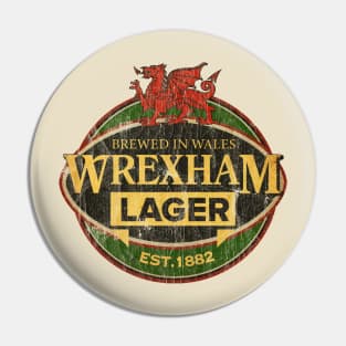 WREXHAM LAGER VINTAGE TEXTURE Pin