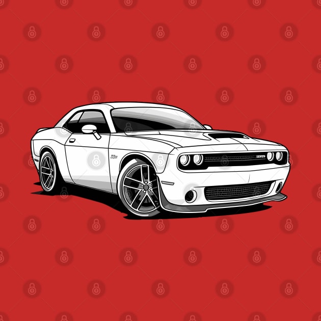 Dodge Challenger by remixer2020