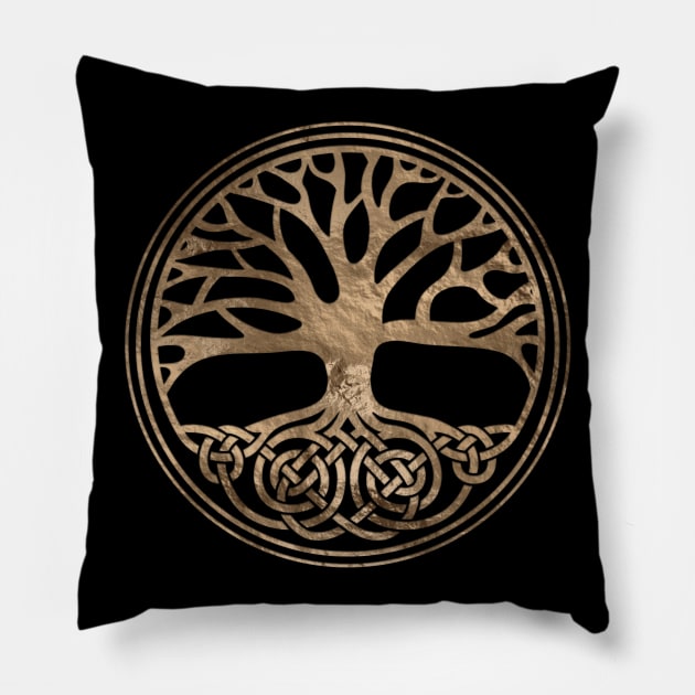 Tree of life -Yggdrasil Pillow by Nartissima