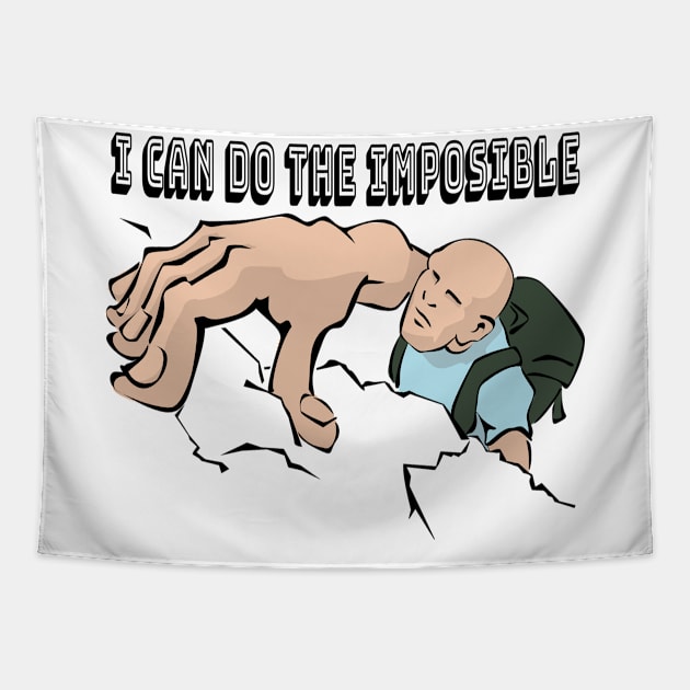 I can do the impossible Tapestry by summerDesigns