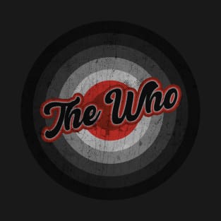 the who _ Black Vintage T-Shirt