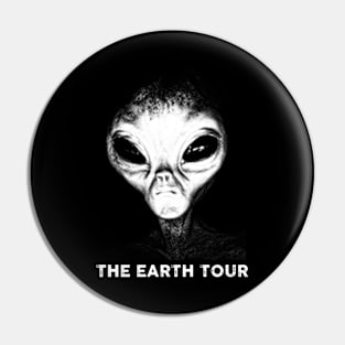 the earth tour alien Pin