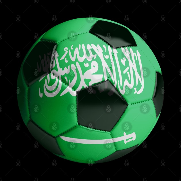 Saudi Arabia Soccer Ball by reapolo
