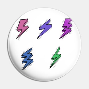 Lightening Bolt pack Pin