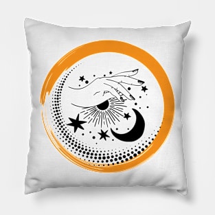 Celestial Hand Pillow