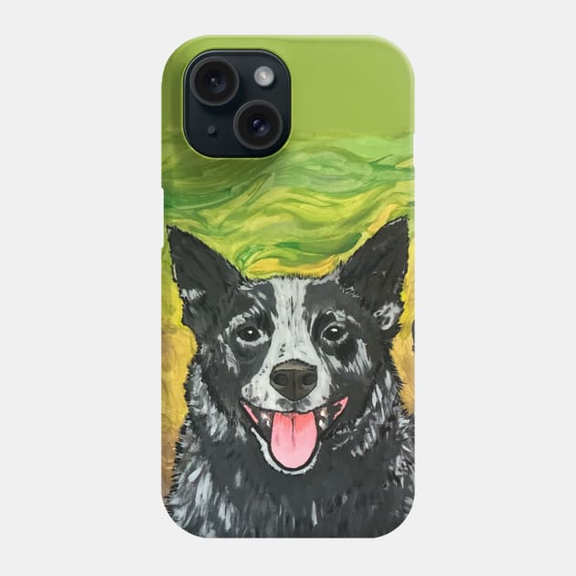 One Heeler, Two Heeler, Red Heeler, Blue Heeler! Phone Case by FivePugs