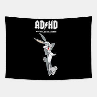 ad hd bunny Tapestry