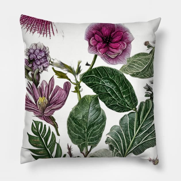 The Art of Nature Pillow by DaniyalDk