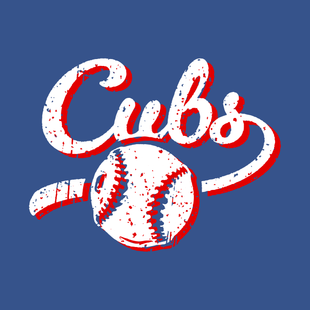 Retro Cubs by Throwzack