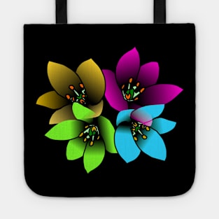 bloom blooming flower flowery petals floral Tote