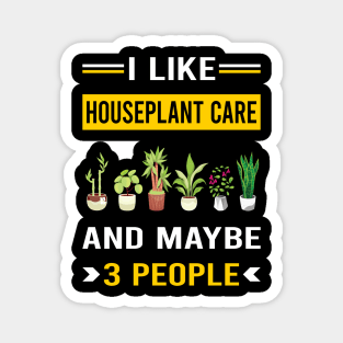 3 People Houseplant Houseplants Indoor Plant Plants Magnet