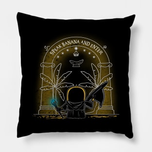 Funny Cute Wizard Quote Fantasy Movie Parody Pillow